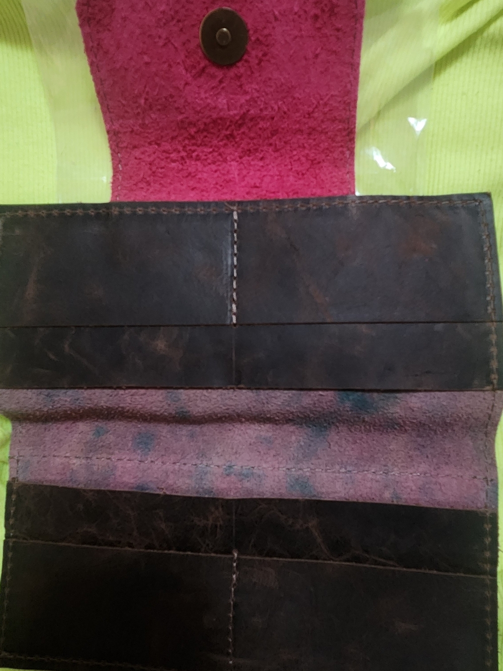 Pink Embossed Wallet - Picture 2 of 4
